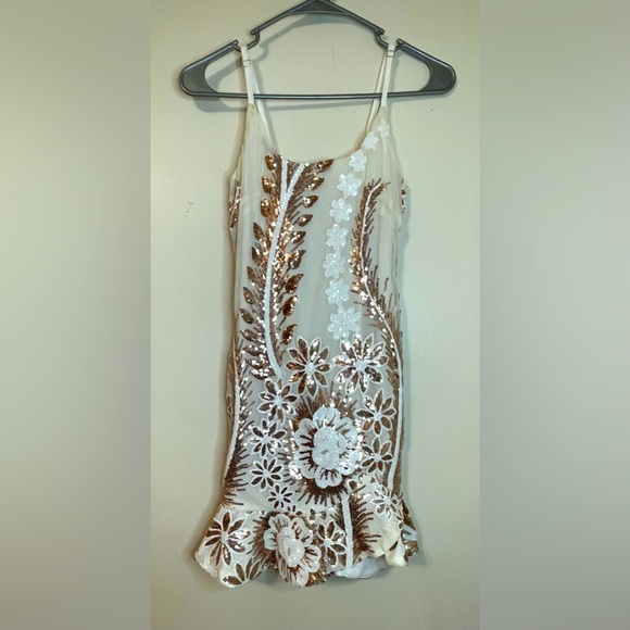 Angel Biba NWT Sequin Dress Size XS - Picture 2 of 10